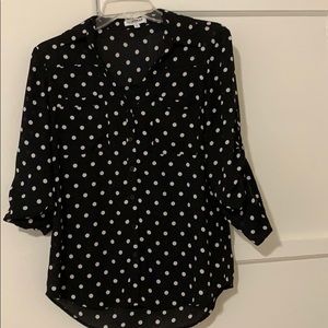 Express Portofino Shirt in Polka Dot